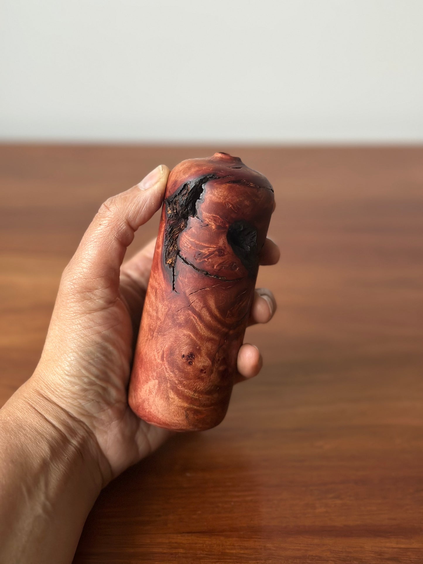 bottle vase with voids