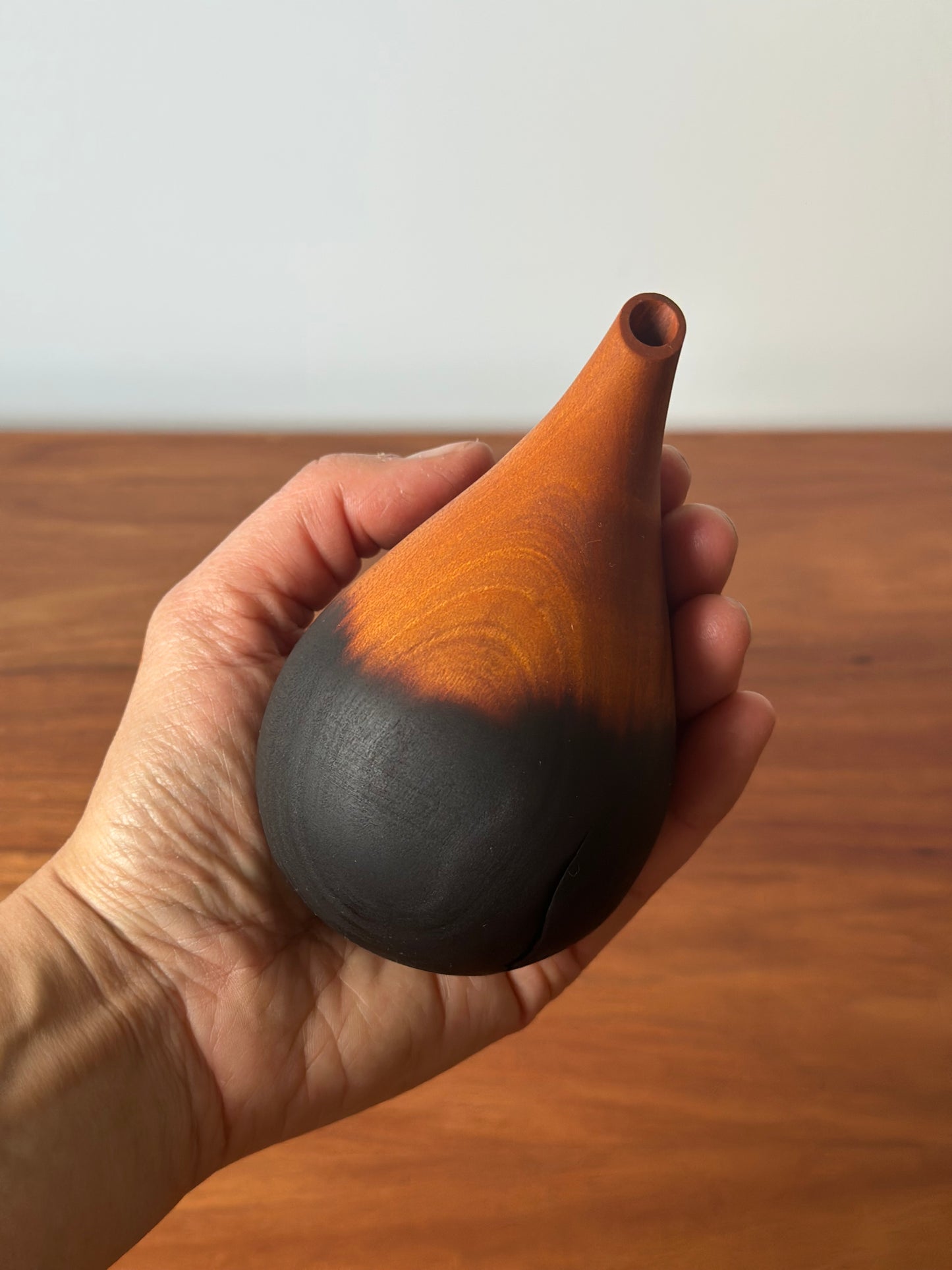ombré teardrop vase