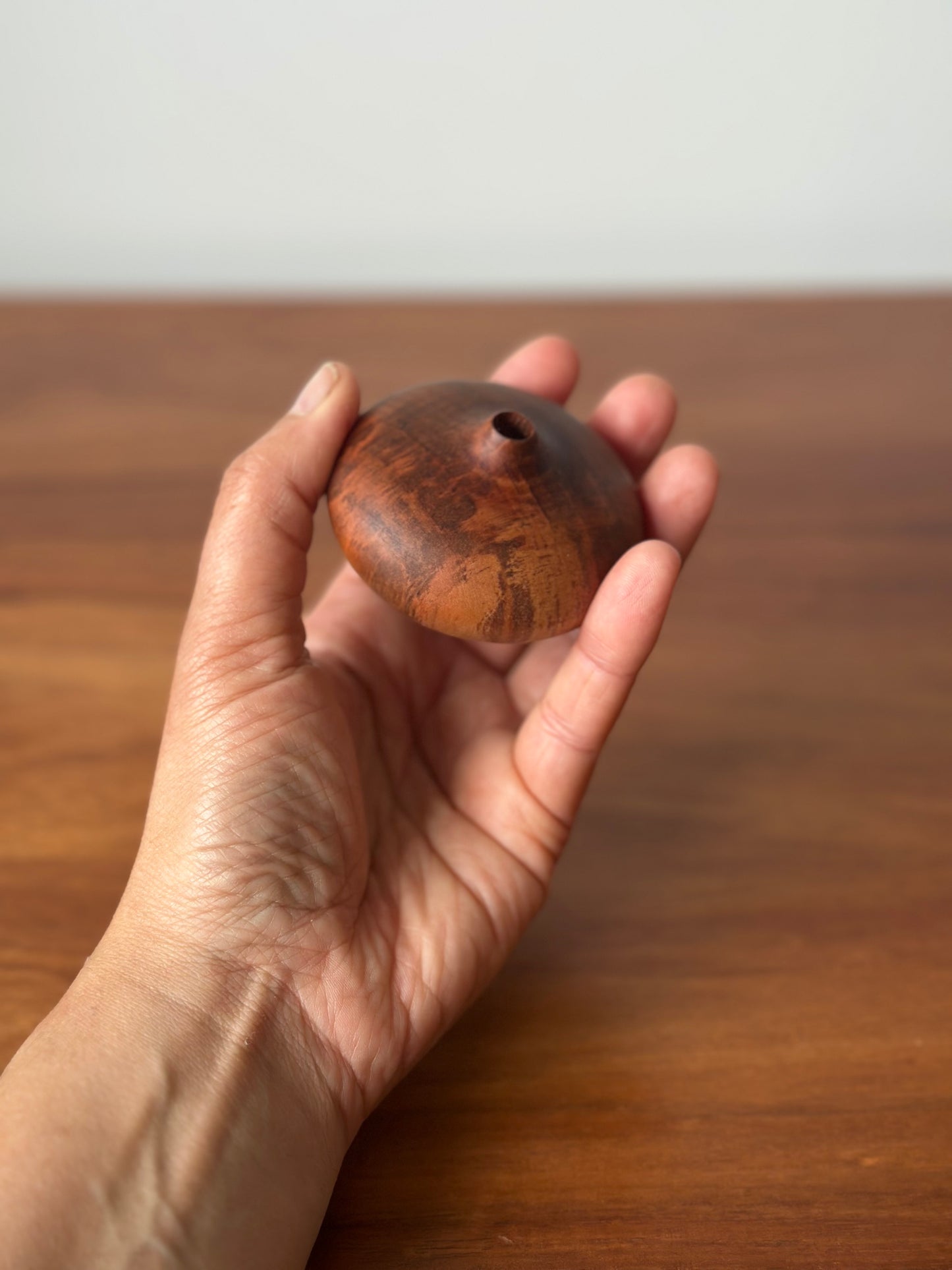 small pebble vase