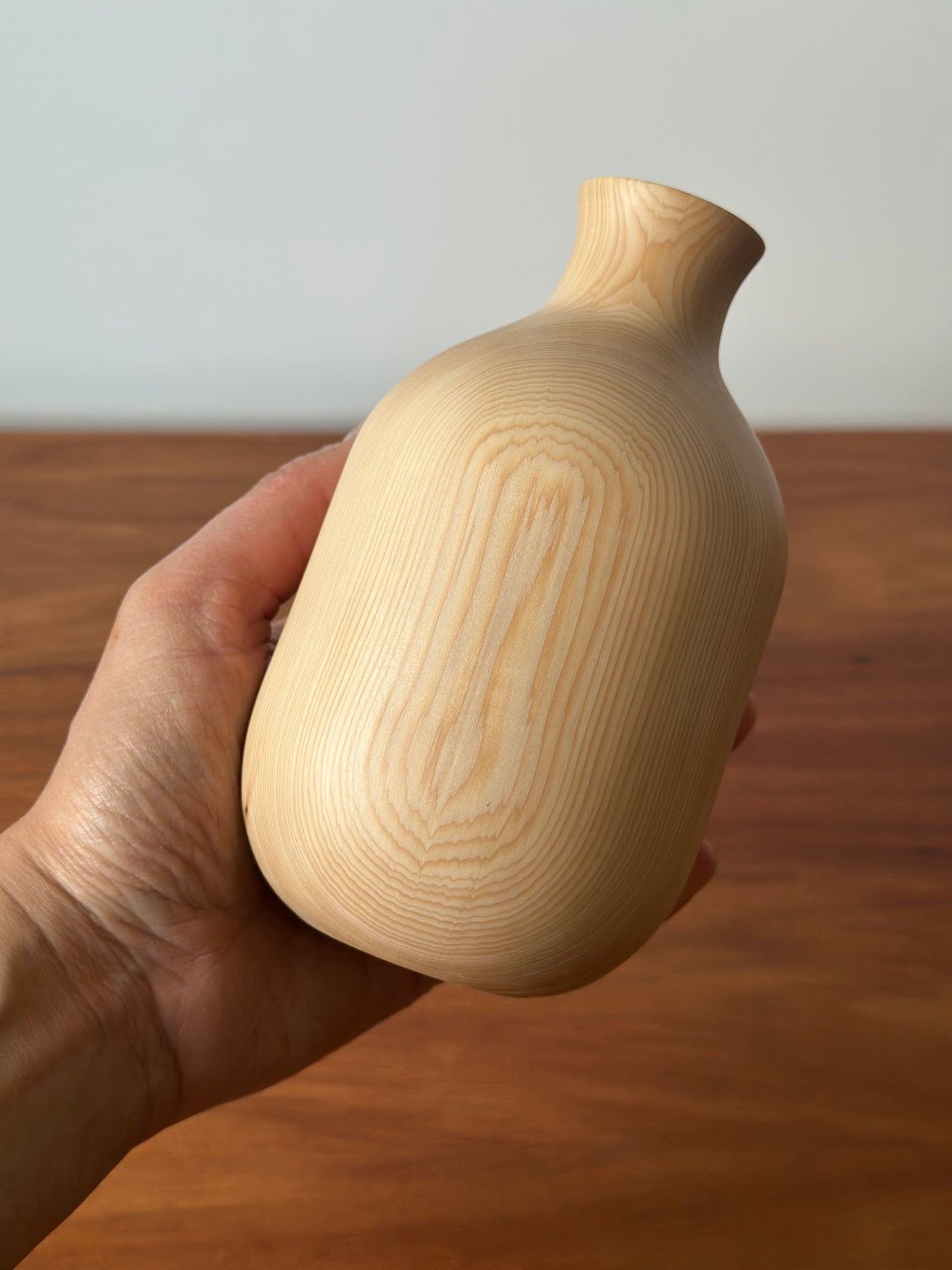 wide bottle vase